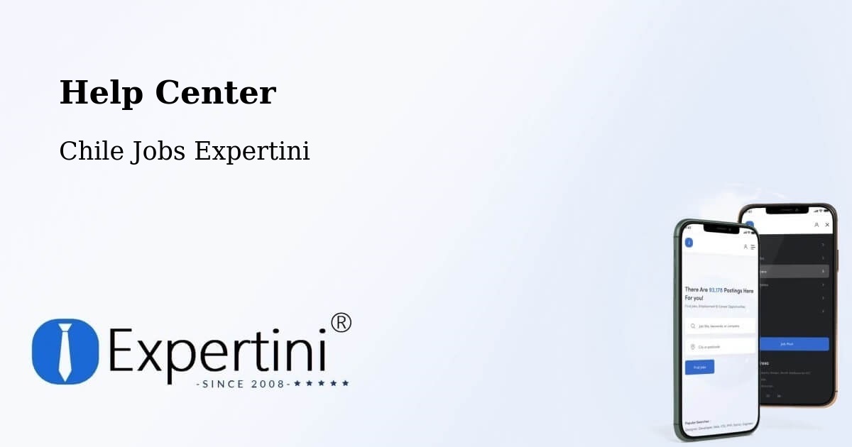Help Center – Ercilla - Chile Jobs Expertini